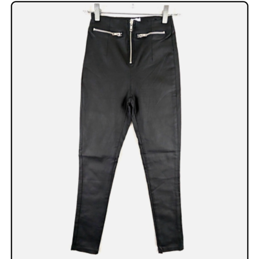 Princess Polly Black High-Rise Jeans